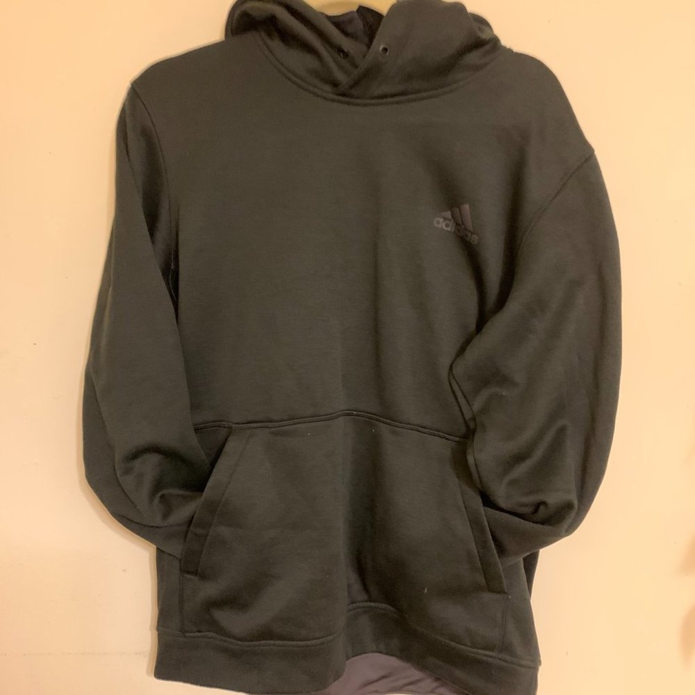 black adidas sweatshirt